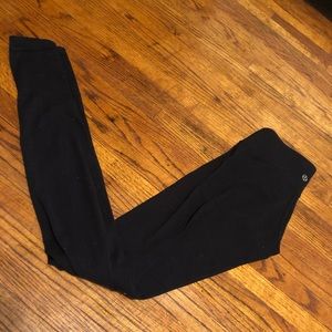 Black lululemon align leggings